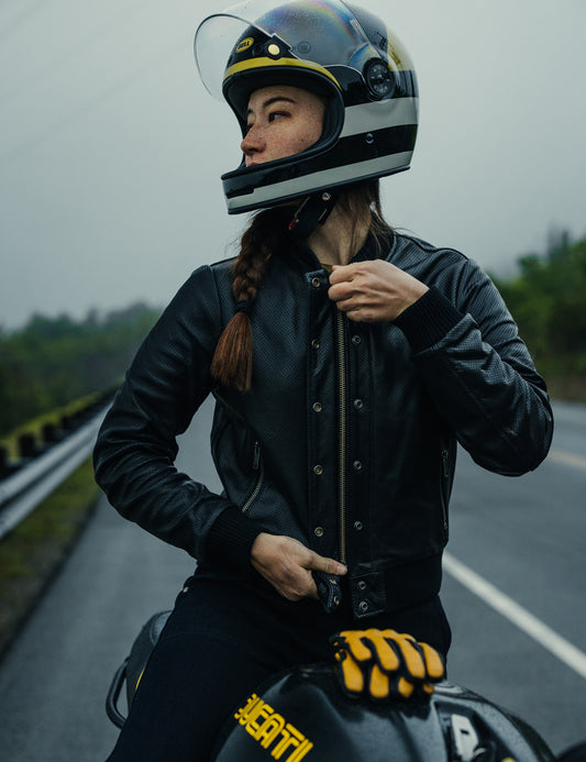 Vêtements moto pour femme GoGo Gear Trench jacket et Military Coat