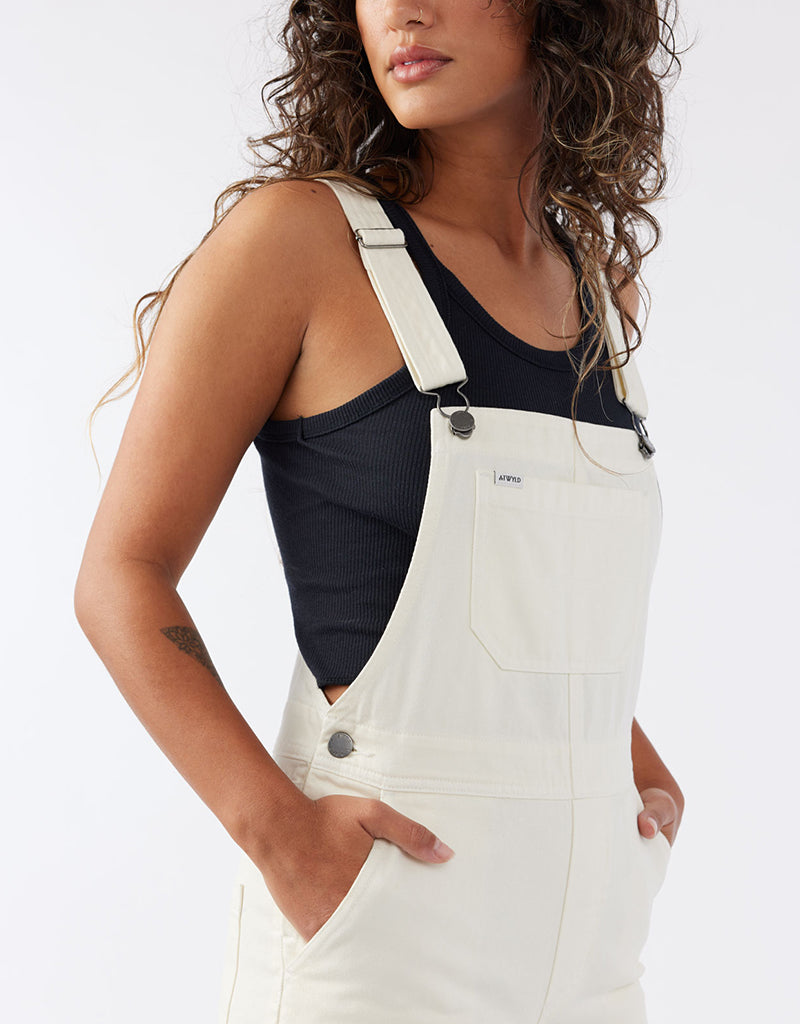 Outlier Overalls Vintage White